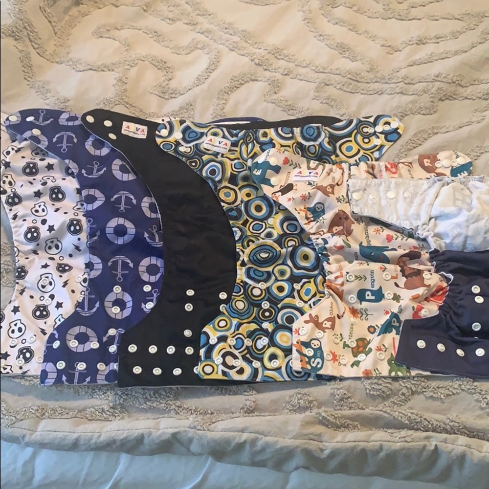 Pocket Cloth Diaper Variety Bundle